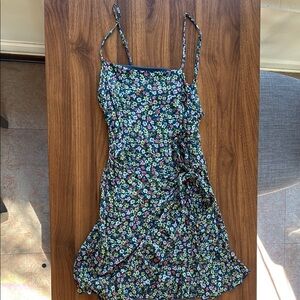 Floral Spaghetti Strap Dress